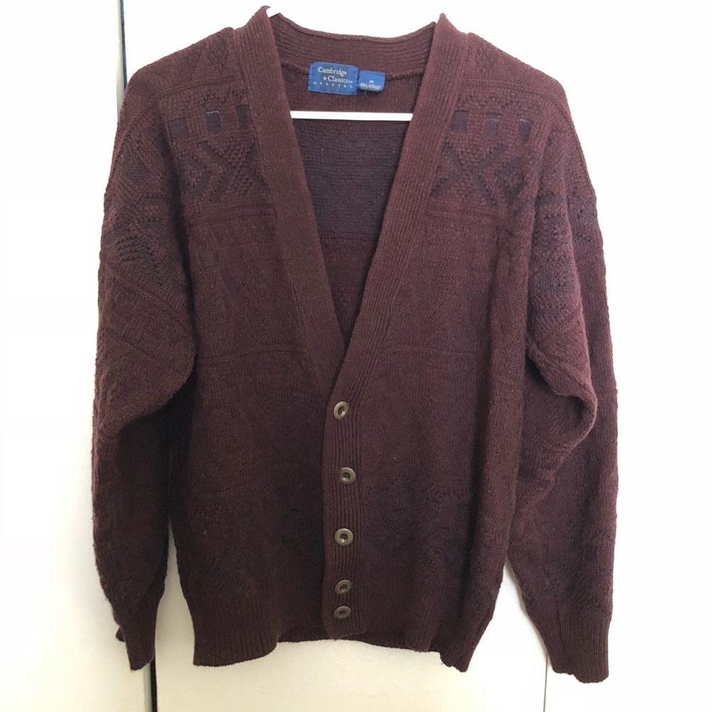 Vintage Cambridge Classics Knitted Cardigan